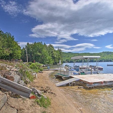 Lakefront Rumney Retreat With Shared Dock And Beach! Ngoại thất bức ảnh