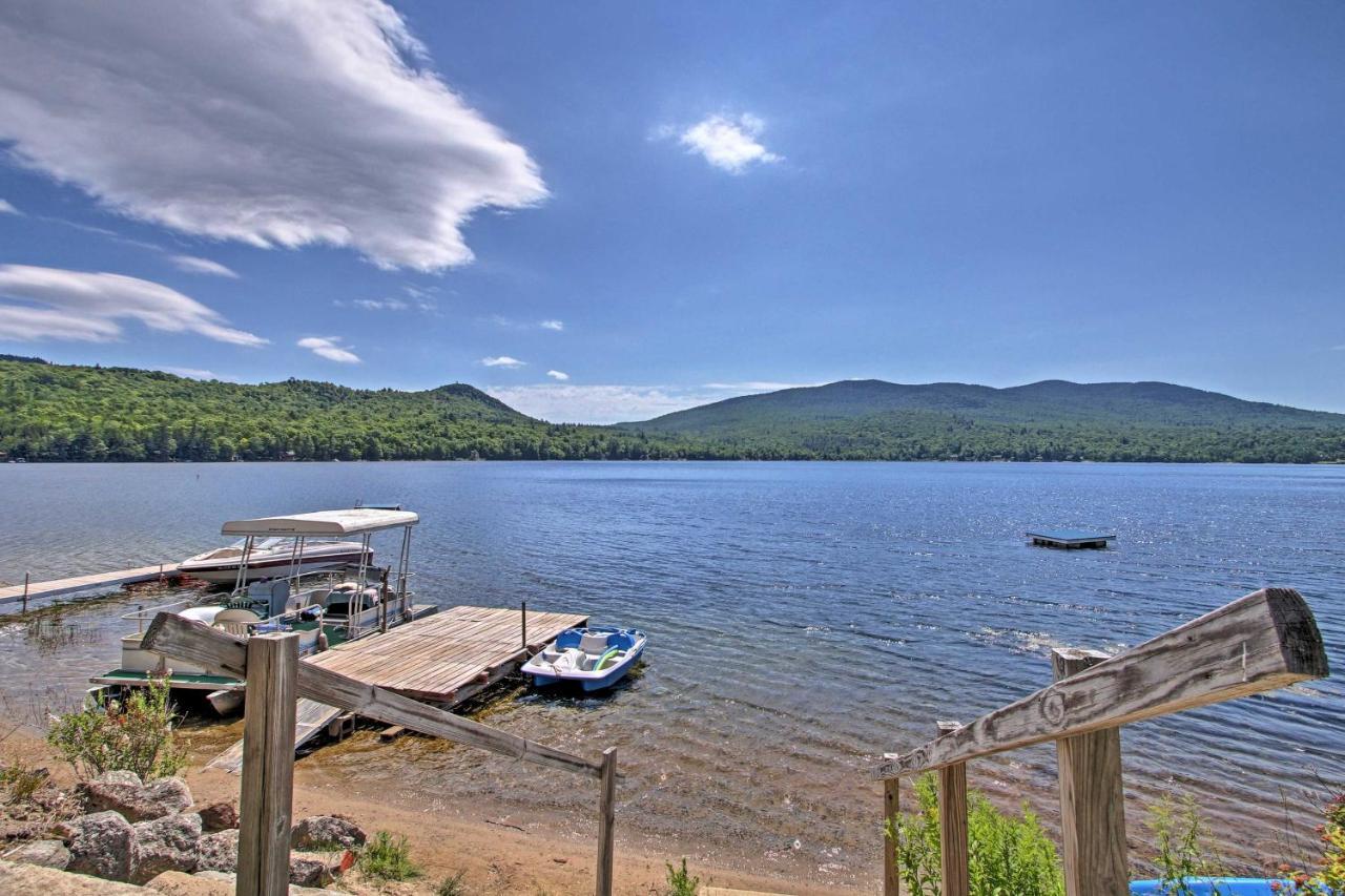 Lakefront Rumney Retreat With Shared Dock And Beach! Ngoại thất bức ảnh