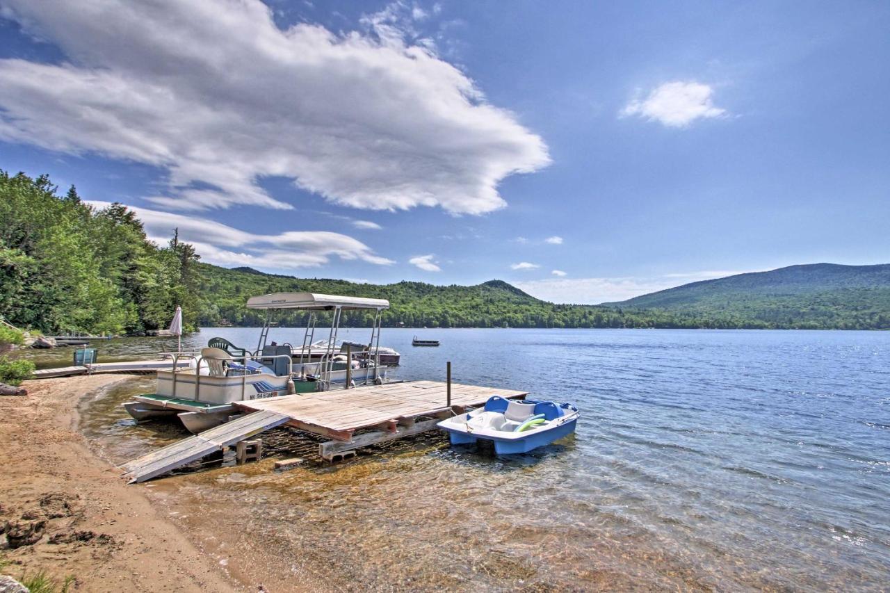 Lakefront Rumney Retreat With Shared Dock And Beach! Ngoại thất bức ảnh